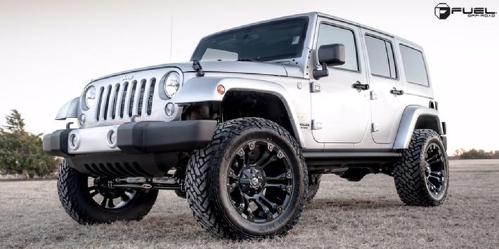 Jeep Wrangler with 20x10 D560 Vapor